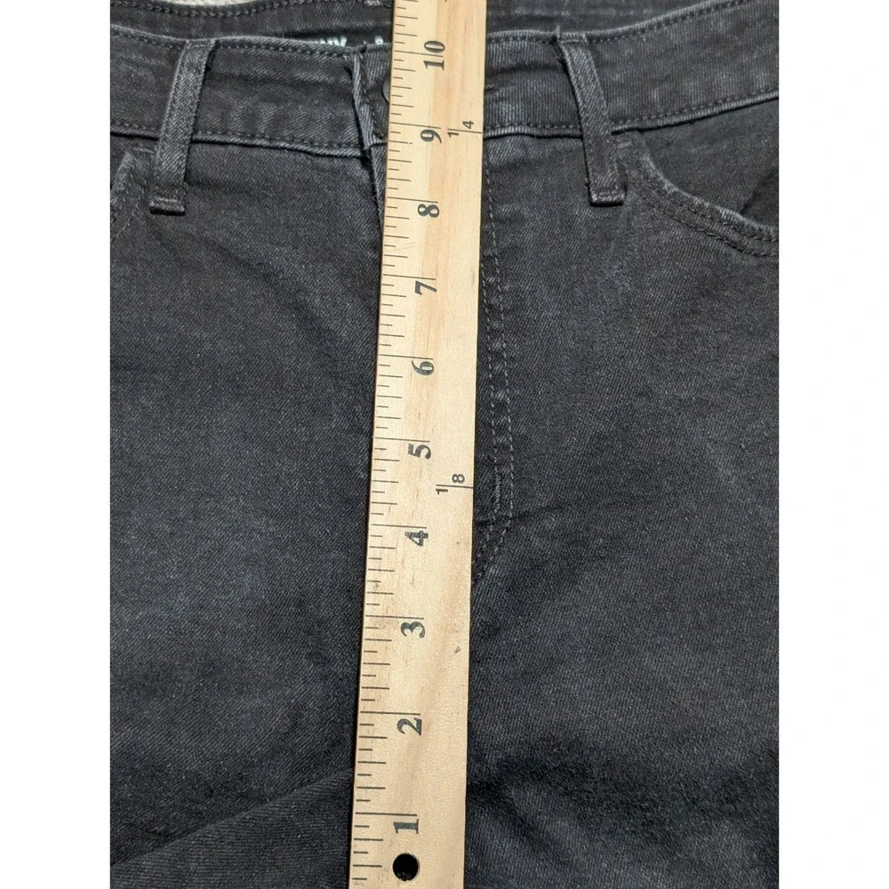 Old Navy Rockstar Super Skinny Jeans Women 8 Black Distressed Lot of 2 High Rise
